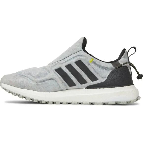 Adidas UltraBoost Cold.RDY Mens Sneakers White Halo/Green Size 9 - Picture 3 of 8